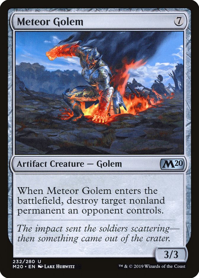 Meteor Golem [Core Set 2020] | Gaming Infinity