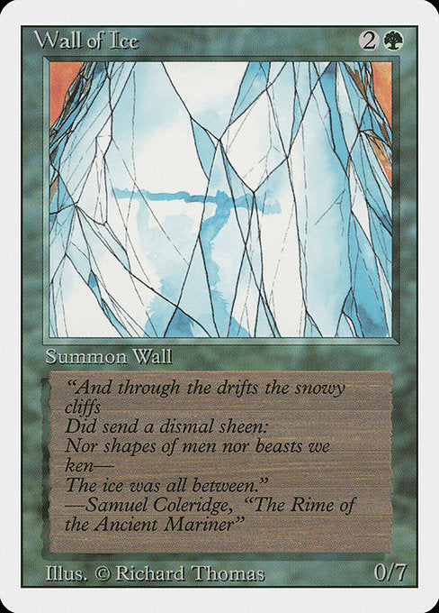 Wall of Ice [Revised Edition] | Gaming Infinity