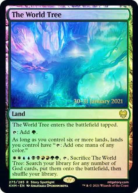 The World Tree  [Kaldheim Prerelease Promos] | Gaming Infinity