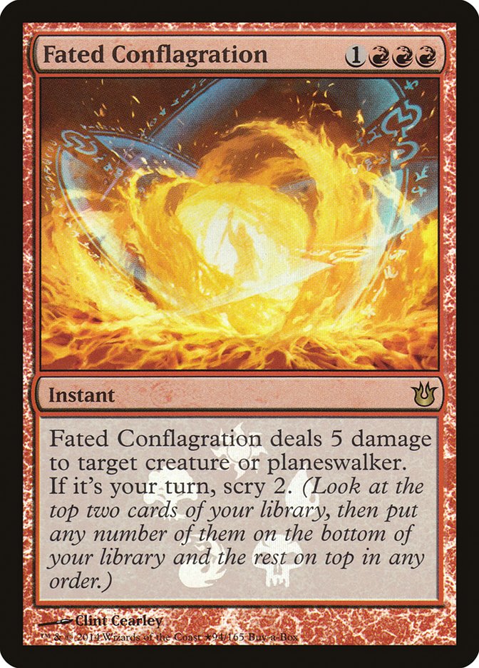 Fated Conflagration (Buy-A-Box) [Born of the Gods Promos] | Gaming Infinity