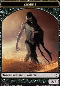 Zombie // Trueheart Duelist Token [Amonkhet Tokens] | Gaming Infinity