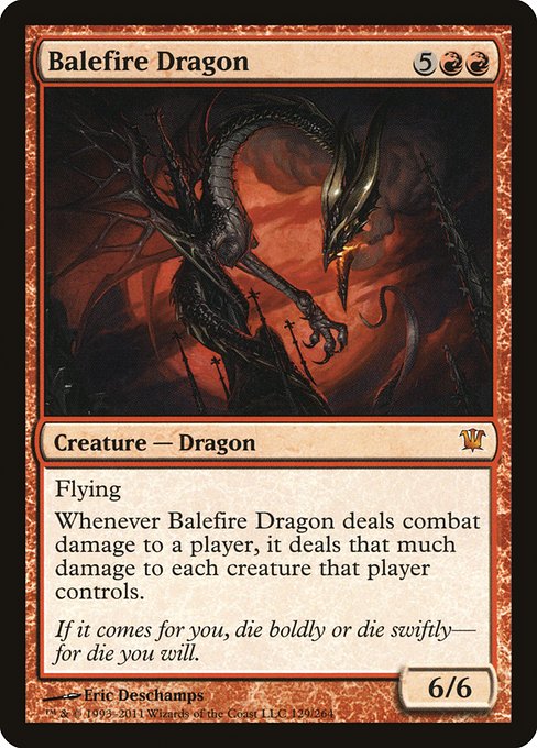 Balefire Dragon [Innistrad] | Gaming Infinity