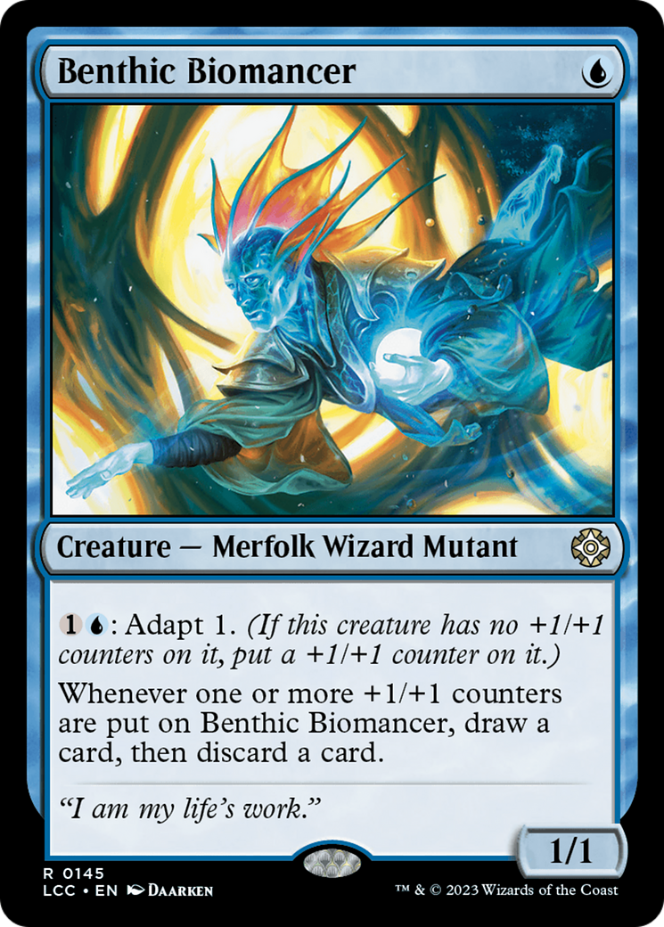 Benthic Biomancer [The Lost Caverns of Ixalan Commander] | Gaming Infinity