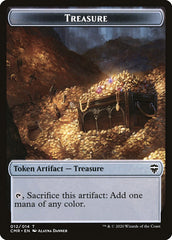 Rock // Treasure Token [Commander Legends Tokens] | Gaming Infinity