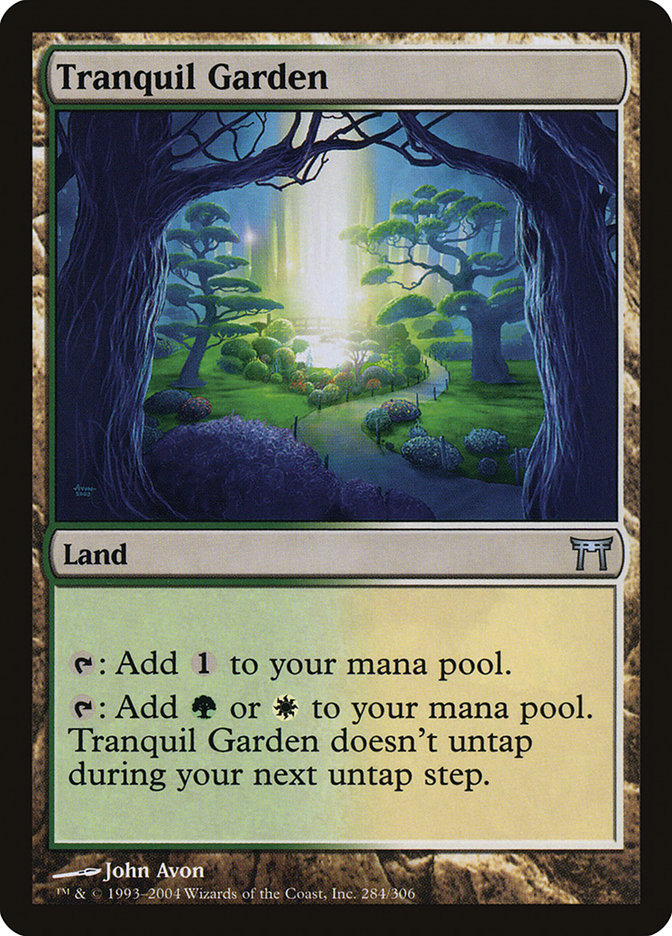 Tranquil Garden [Champions of Kamigawa] | Gaming Infinity