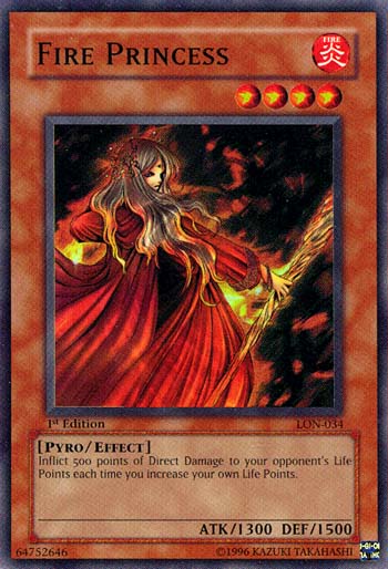 Fire Princess [LON-034] Super Rare | Gaming Infinity