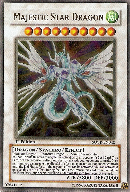 Majestic Star Dragon [SOVR-EN040] Ultra Rare | Gaming Infinity