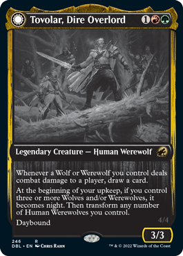 Tovolar, Dire Overlord // Tovolar, the Midnight Scourge [Innistrad: Double Feature] | Gaming Infinity