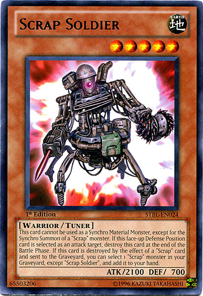 Scrap Soldier [STBL-EN024] Rare | Gaming Infinity