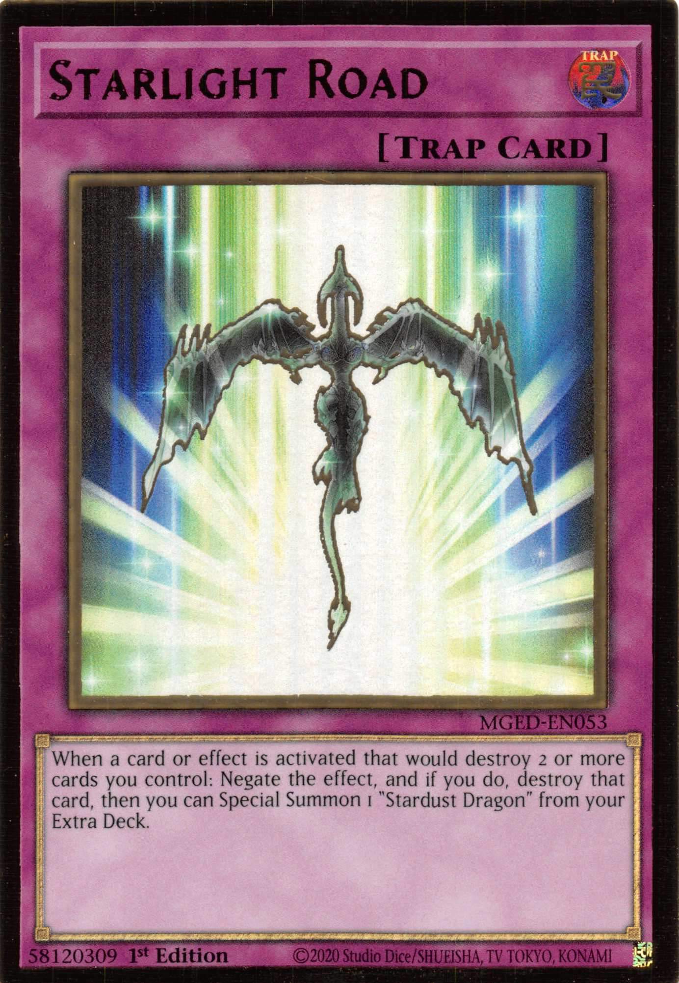 Starlight Road [MGED-EN053] Gold Rare | Gaming Infinity