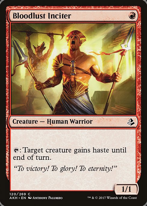 Bloodlust Inciter [Amonkhet] | Gaming Infinity