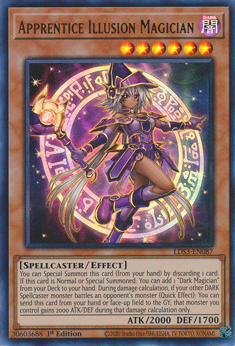 Apprentice Illusion Magician [LDS3-EN087] Ultra Rare | Gaming Infinity