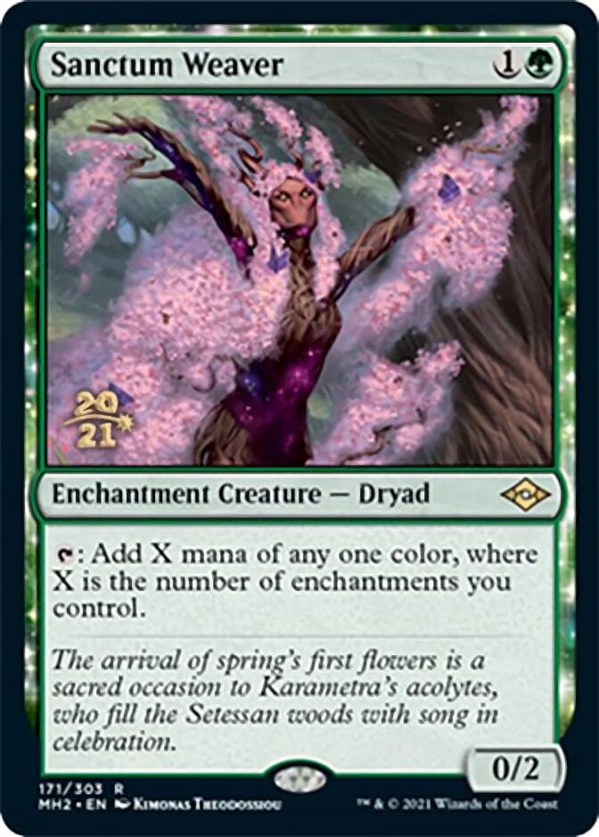 Sanctum Weaver [Modern Horizons 2 Prerelease Promos] | Gaming Infinity