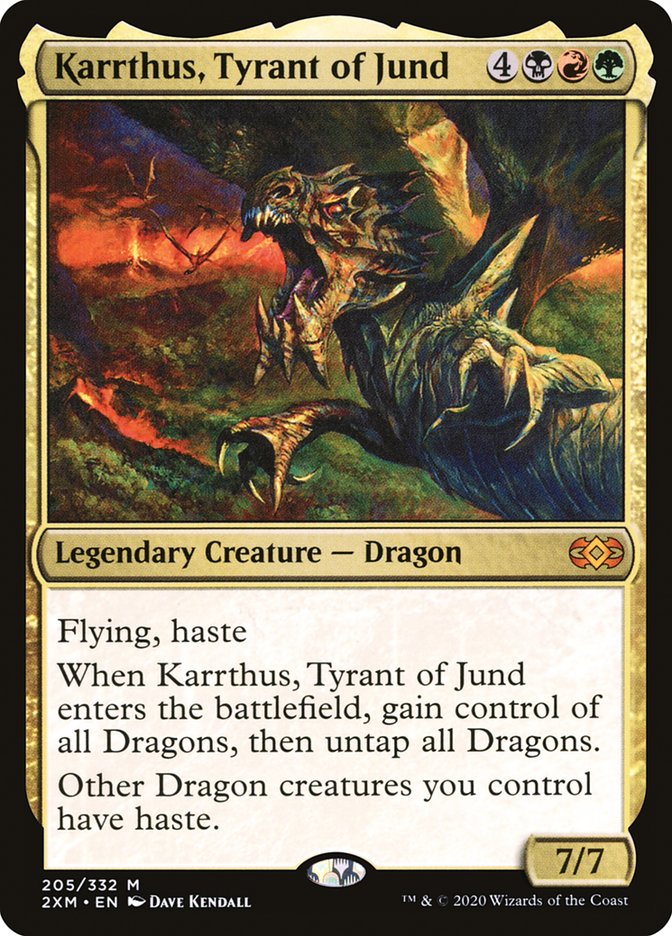 Karrthus, Tyrant of Jund [Double Masters] | Gaming Infinity