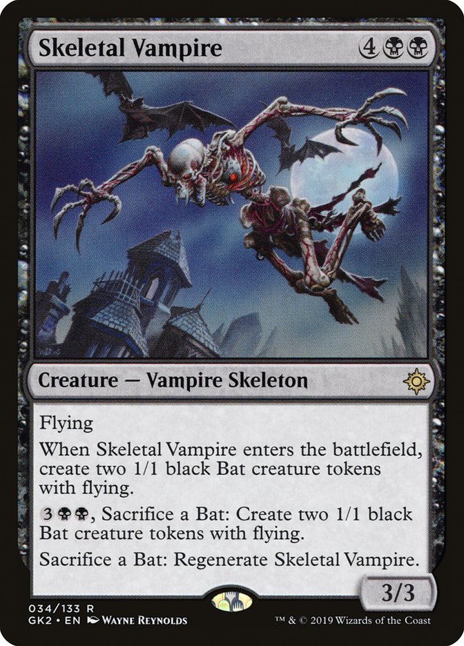 Skeletal Vampire [Ravnica Allegiance Guild Kit] | Gaming Infinity