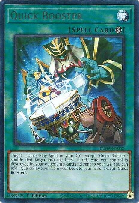 Quick Booster [TAMA-EN052] Rare | Gaming Infinity