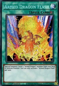 Armed Dragon Flash [BLVO-EN051] Secret Rare | Gaming Infinity