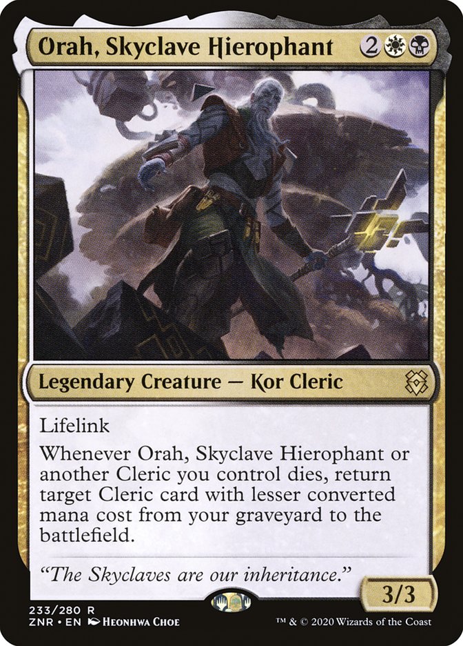 Orah, Skyclave Hierophant [Zendikar Rising] | Gaming Infinity