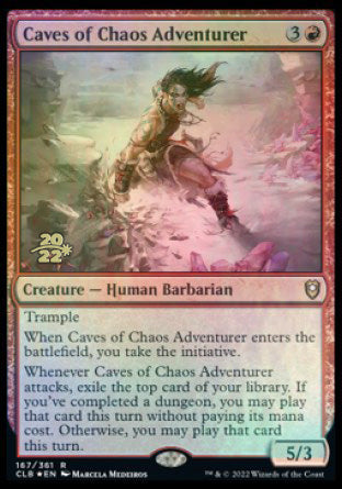 Caves of Chaos Adventurer [Commander Legends: Battle for Baldur's Gate Prerelease Promos] | Gaming Infinity