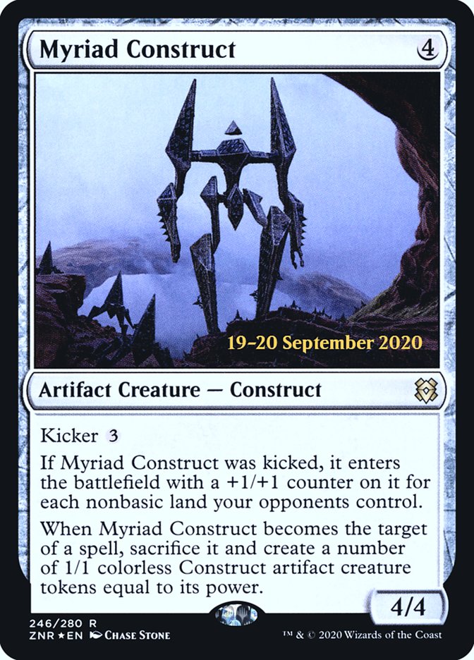 Myriad Construct  [Zendikar Rising Prerelease Promos] | Gaming Infinity