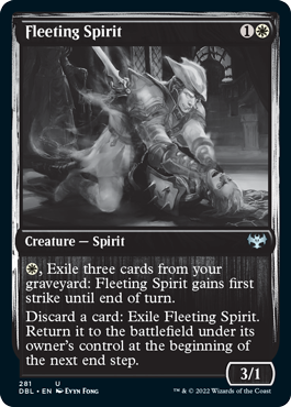 Fleeting Spirit [Innistrad: Double Feature] | Gaming Infinity