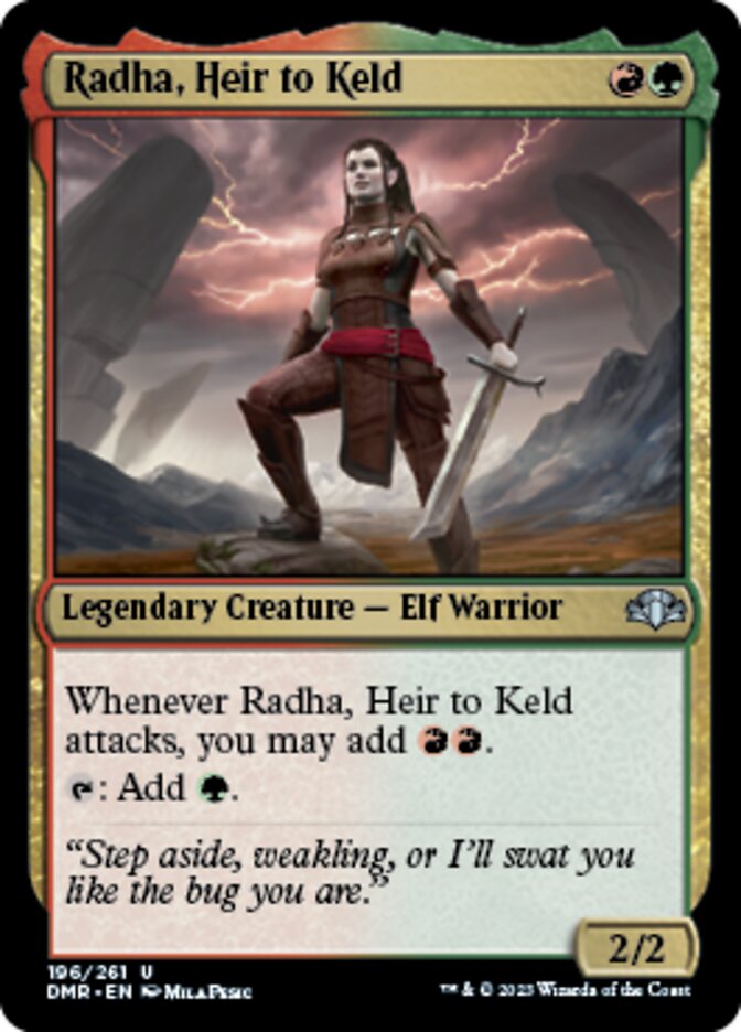 Radha, Heir to Keld [Dominaria Remastered] | Gaming Infinity