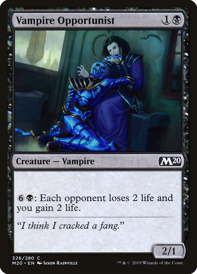 Vampire Opportunist [Core Set 2020] | Gaming Infinity