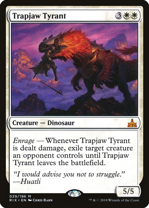 Trapjaw Tyrant [Rivals of Ixalan] | Gaming Infinity