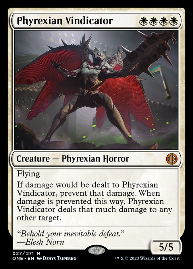 Phyrexian Vindicator [Phyrexia: All Will Be One] | Gaming Infinity