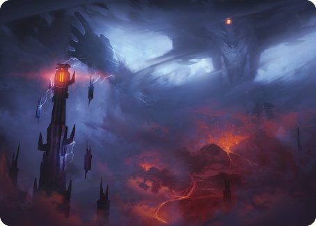 Shadow of the Enemy Art Card [The Lord of the Rings: Tales of Middle-earth Art Series] | Gaming Infinity