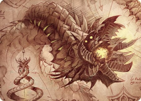 Wurmcoil Engine Art Card [The Brothers' War Art Series] | Gaming Infinity