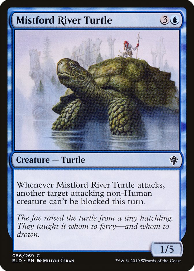 Mistford River Turtle [Throne of Eldraine] | Gaming Infinity