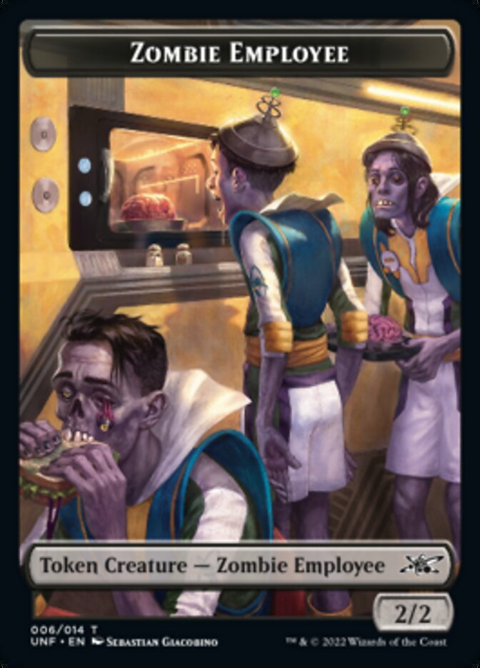 Zombie Employee Token [Unfinity Tokens] | Gaming Infinity