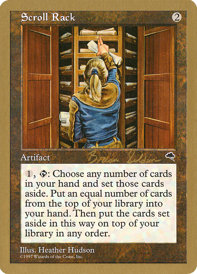 Scroll Rack (Brian Selden) [World Championship Decks 1998] | Gaming Infinity