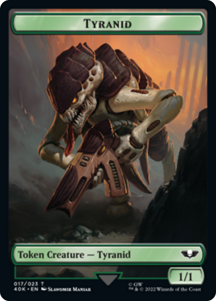 Tyranid (17) // Tyranid (18) [Universes Beyond: Warhammer 40,000 Tokens] | Gaming Infinity