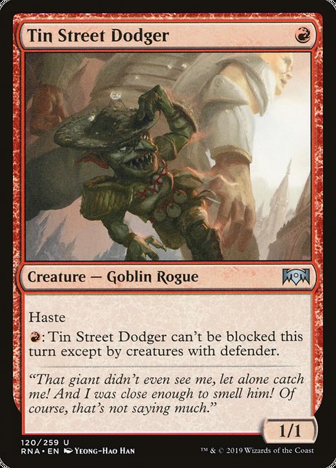 Tin Street Dodger [Ravnica Allegiance] | Gaming Infinity