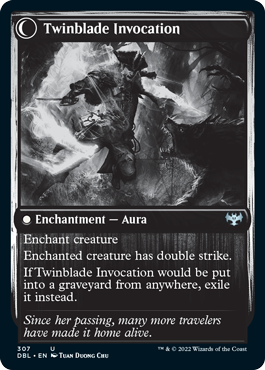 Twinblade Geist // Twinblade Invocation [Innistrad: Double Feature] | Gaming Infinity