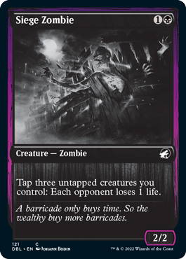 Siege Zombie [Innistrad: Double Feature] | Gaming Infinity