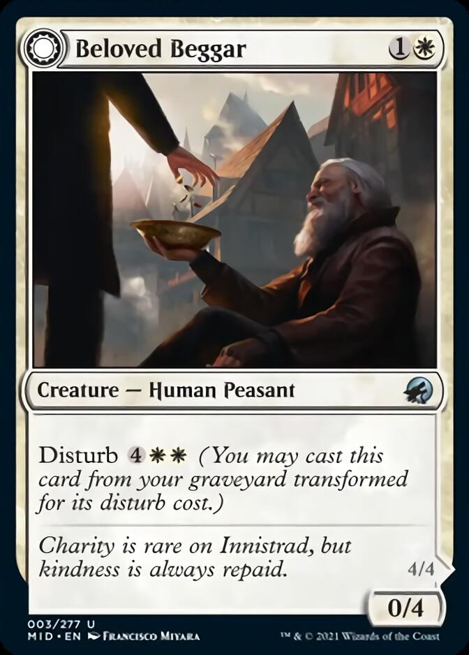 Beloved Beggar // Generous Soul [Innistrad: Midnight Hunt] | Gaming Infinity