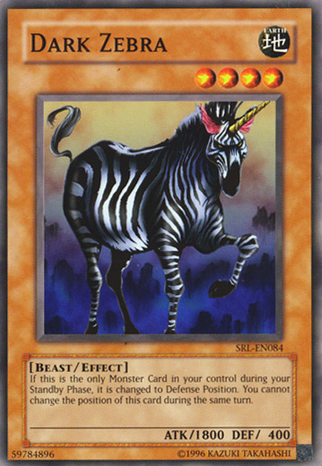 Dark Zebra [SRL-084] Common | Gaming Infinity