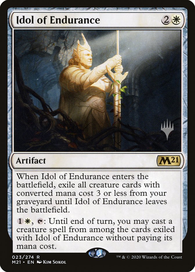 Idol of Endurance (Promo Pack) [Core Set 2021 Promos] | Gaming Infinity