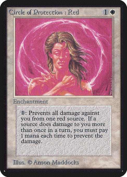 Circle of Protection: Red [Limited Edition Alpha] | Gaming Infinity