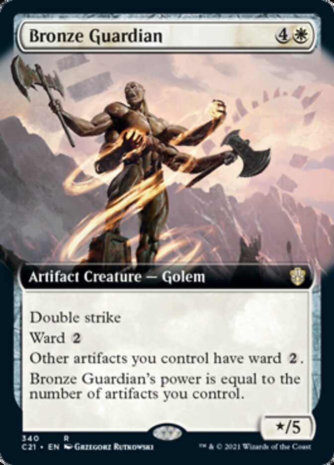 Bronze Guardian (Extended) [Commander 2021] | Gaming Infinity