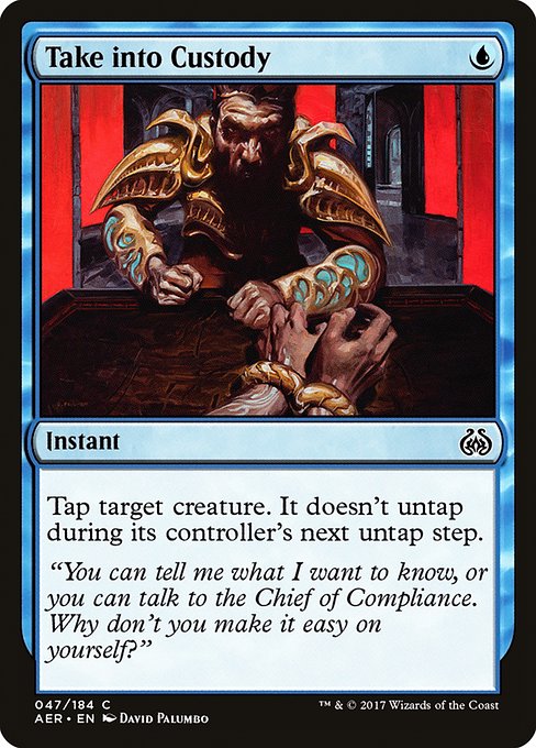 Take into Custody [Aether Revolt] | Gaming Infinity