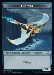 Copy // Thopter (006) Double-Sided Token [The Brothers' War Commander Tokens] | Gaming Infinity