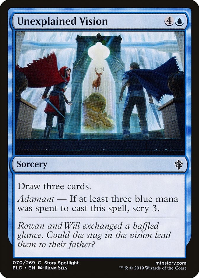 Unexplained Vision [Throne of Eldraine] | Gaming Infinity