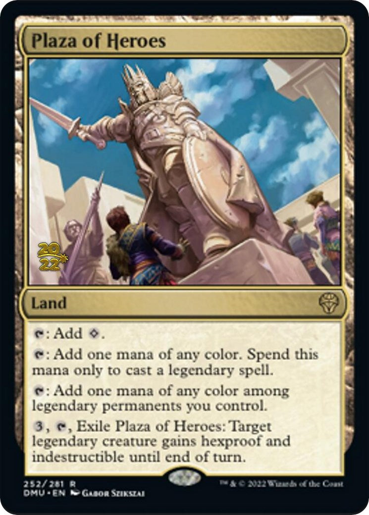 Plaza of Heroes [Dominaria United Prerelease Promos] | Gaming Infinity