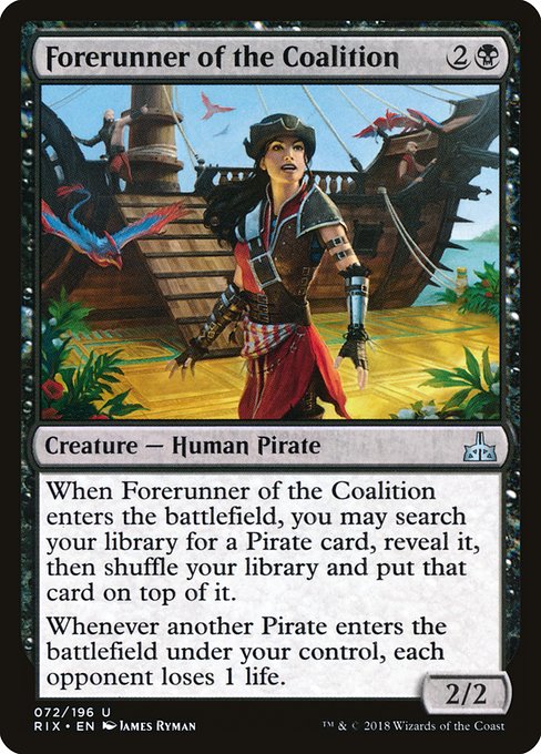 Forerunner of the Coalition [Rivals of Ixalan] | Gaming Infinity