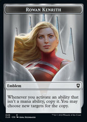 Rowan Kenrith Emblem // Copy Double-sided Token [Commander Legends: Battle for Baldur's Gate Tokens] | Gaming Infinity