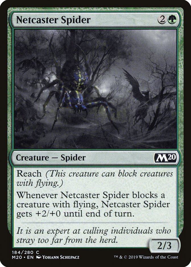 Netcaster Spider [Core Set 2020] | Gaming Infinity